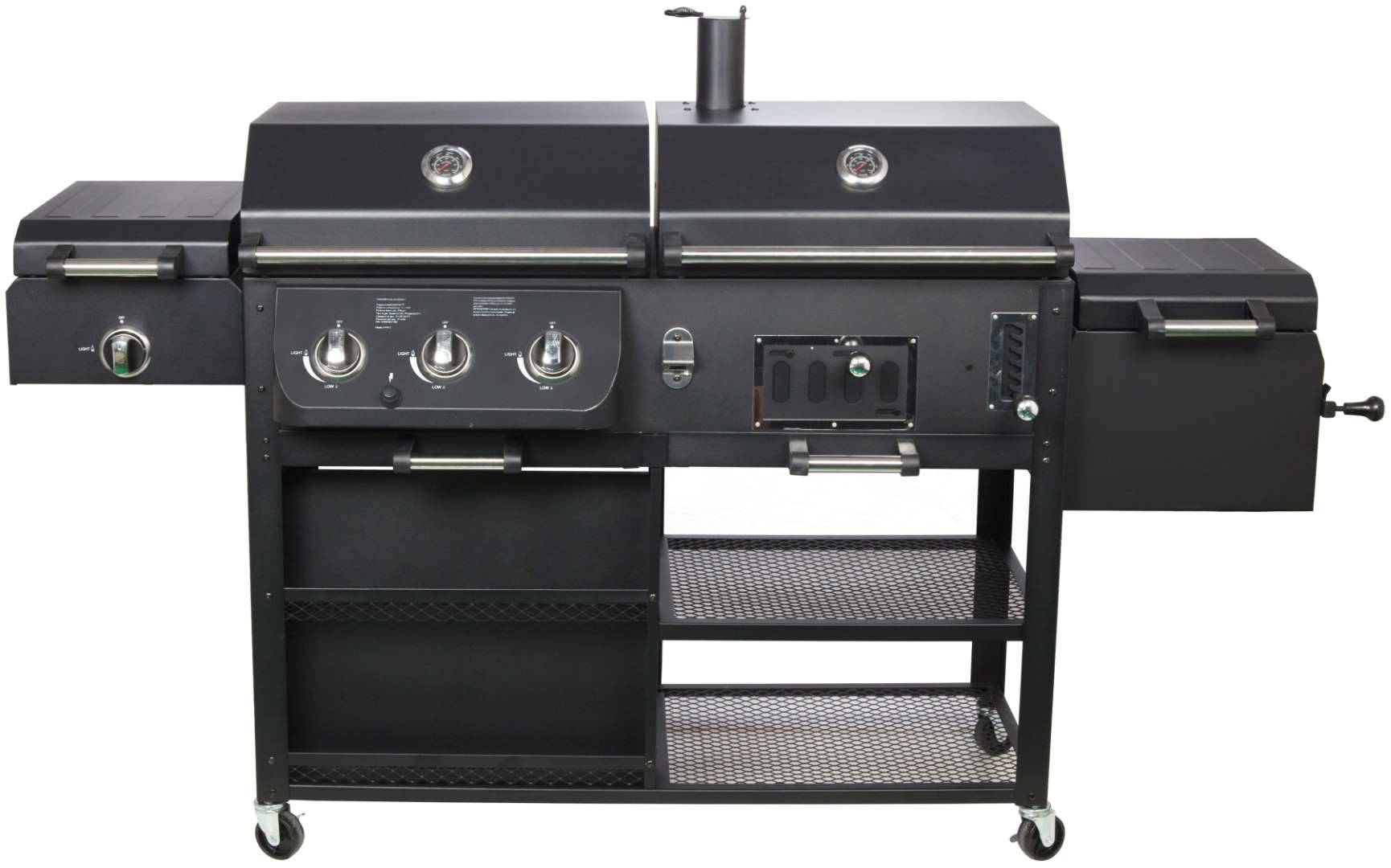 El Fuego® Kombigrill » Arizona AY0534 « 4in1, Smoker, Gasgrill, Grill