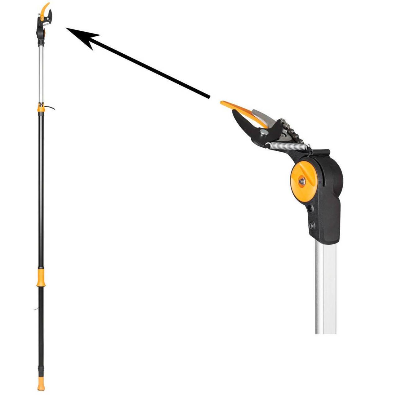 Fiskars TeleskopSchneidgiraffe UPX86, Nachfolger UP86, Teleskop