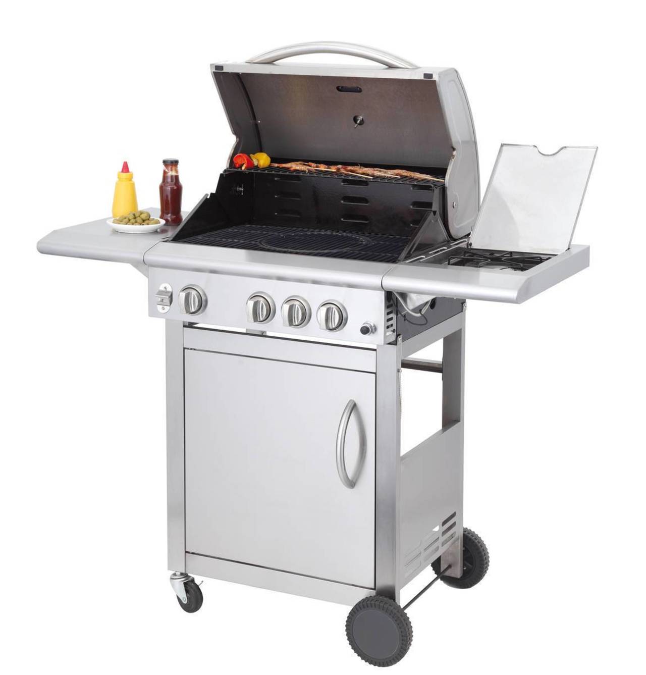 Mr. Gardener Gasgrill "ONTARIO R" Grillwagen Grillküche Gas Grill